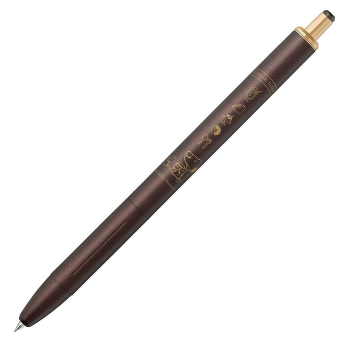 Zebra Sarasa Grand Gel Ballpoint Pen 0.5mm Vintage Snoopy Brown Gray P-JJ56-SN2302-VEG-Kiichin - The #1 Place for Japanese Goods in Your Hand!