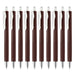 Zebra 0.3mm Gel Ballpoint Pen Pack of 10 Sarasanano Series Brown - B-JJh72-E-Kiichin - The #1 Place for Japanese Goods in Your Hand!