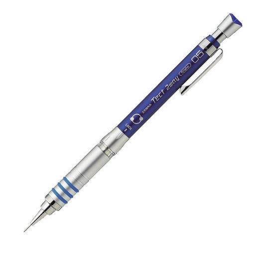 Zebra Tect Two Way Mechanical Pencil 0.5mm Blue - MA41-BL-Kiichin - The #1 Place for Japanese Goods in Your Hand!