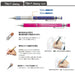 Zebra Tect Two-Way 0.5mm Orange Mechanical Pencil MA41-OR-Kiichin - The #1 Place for Japanese Goods in Your Hand!
