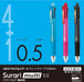 Zebra Multicolor 0.5mm Light Blue Pen Zebra Multi-Function 4-Colors B4Sas11-Lb-Kiichin - The #1 Place for Japanese Goods in Your Hand!