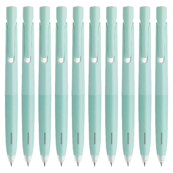 Zebra Bren 0.7mm Oil-Based Ballpoint Pen Mint Green Barrel Black Ink 10-Pack-Kiichin - The #1 Place for Japanese Goods in Your Hand!