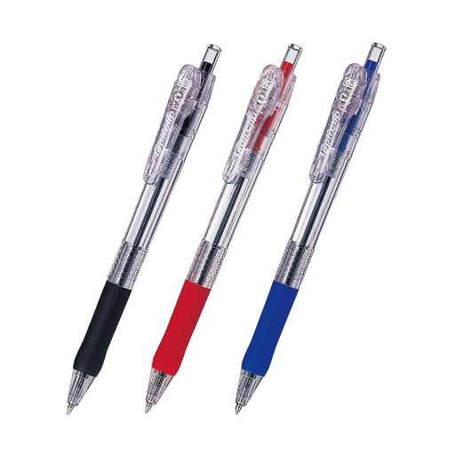 Zebra Black Oil-Based Ballpoint Pen 0.5mm Tapuri Clip Pack of 5-Kiichin - The #1 Place for Japanese Goods in Your Hand!
