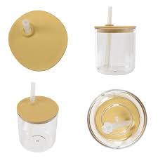 KINTO   Bonbo Straw Cup 200Ml Yellow Baby Dishwasher Safe Gift 26381