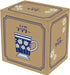 Ippinsha Mug Cup 250ml Blue Ceramic Retro Flower Design