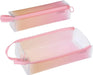 Kokuyo Campus Pencil Case with Tray for Easy Viewing - Sunset Coral - 4901480434858