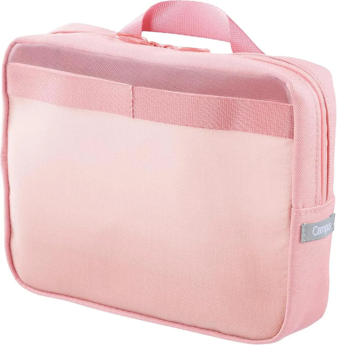 Kokuyo Campus Sub Stationery Tool Pouch Positive Relax - Sunrise Pink - 4901480437491