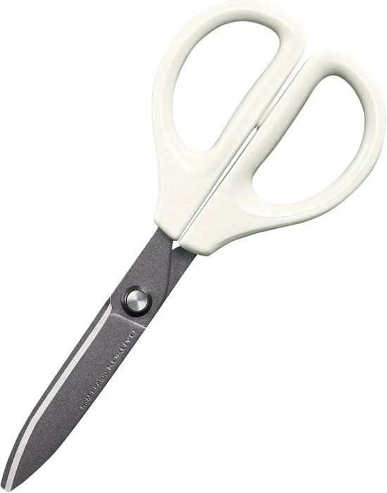 Kokuyo Saxa Fluorine Glueless Blade Scissors - White - 4901480395524