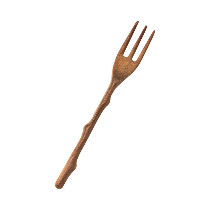 Large Doshie Fork Branch Cutlery 7.3 x 1.1 Inches by Yamaco - Small 13.5cm
 - 4988484090075