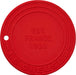 Le Creuset Silicone Trivet Cherry Red Heat and Cold Resistant with Hook Storage Le Creuset