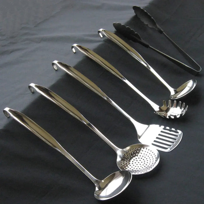 Nagao Tsubame-Sanjo Professional Nylon and Stainless Steel Cooking Tongs