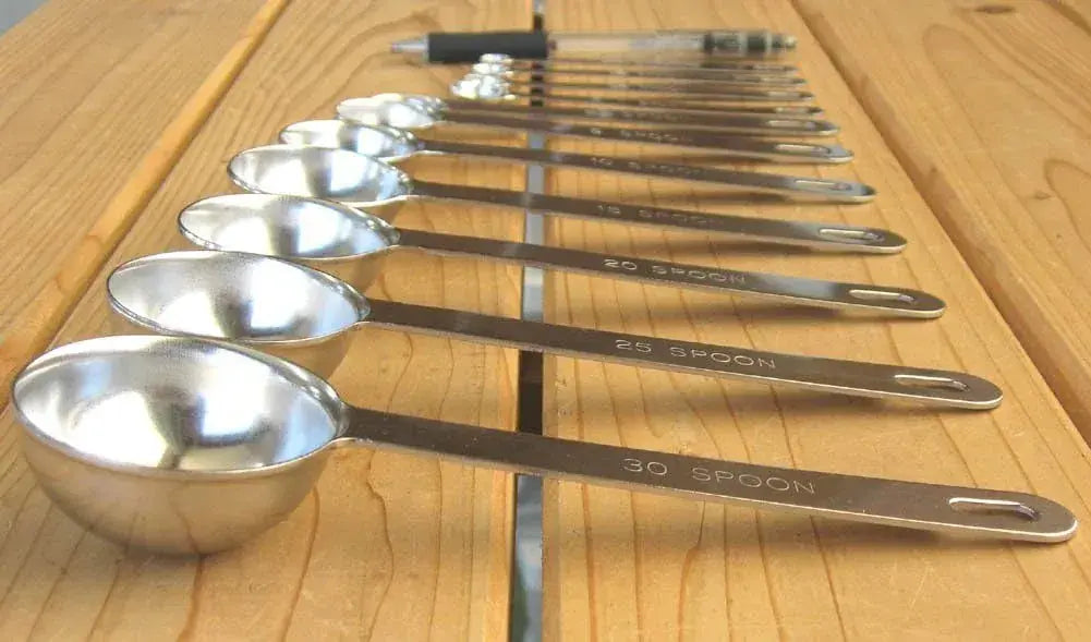 Nagao Tsubamesanjo Ultra-Thick Stainless Steel Measuring Spoon