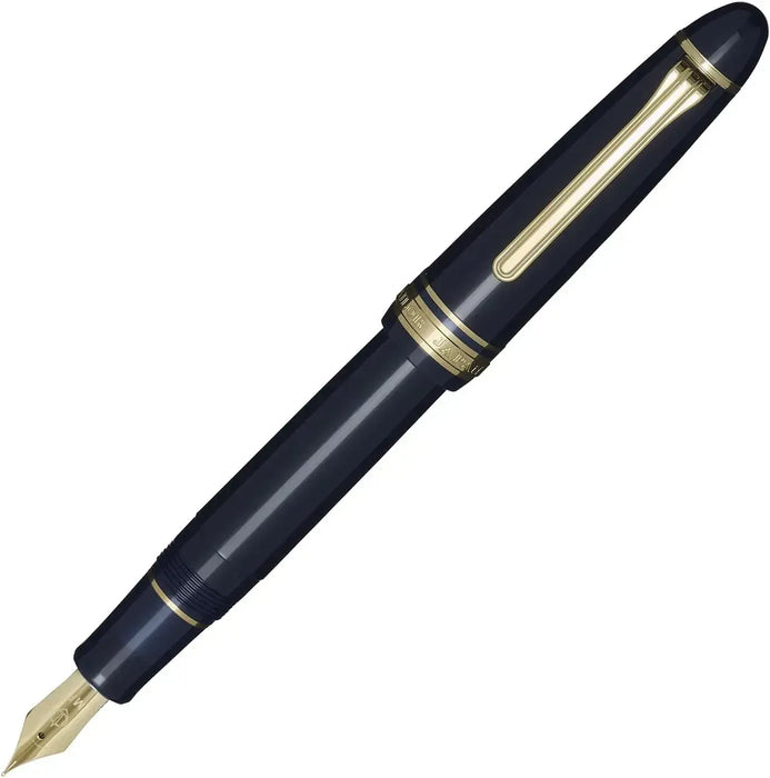 Sailor Profit Casual L Basis Gold Trim Fountain Pen Japan Fine Nib - Blue Ultra Fine - 4901680611660