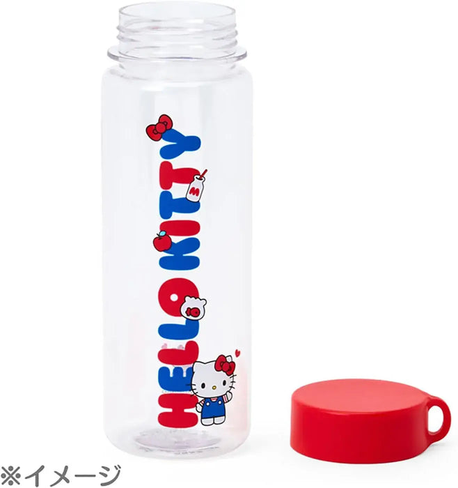 Sanrio Clear Bottle with Strap Direct Drinking Cold Water Only