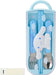 Sanrio Lunch Trio Set with Relief Sliding Case Antibacterial