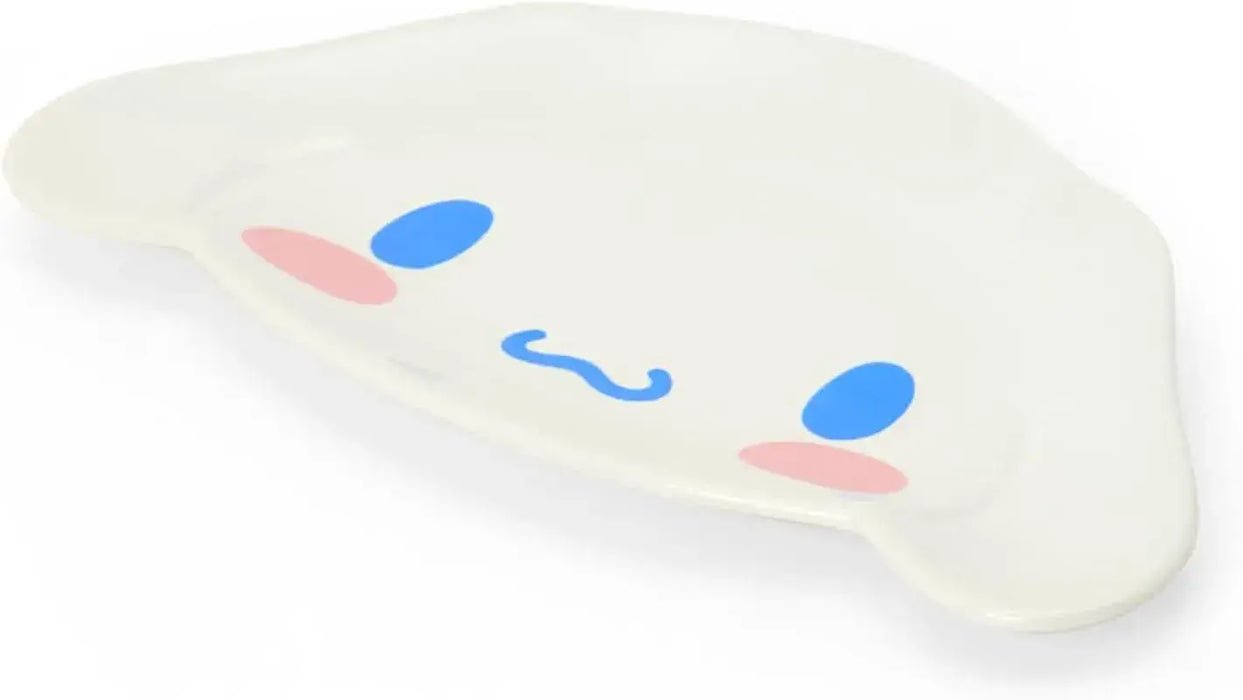 Sanrio Pochacco Face Plate Microwave Dishwasher Safe - Cinnamoroll - 4550624142335