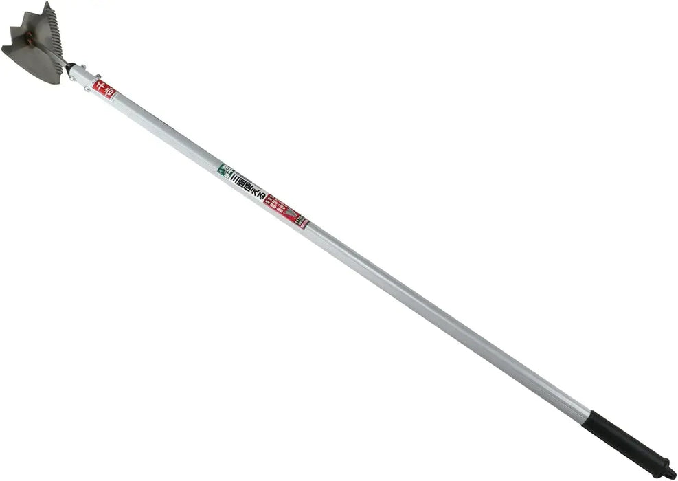 Senkichi Stainless Steel Multi-Purpose Weeding Hoe with Aluminum Handle - 1050mm Triangular Hole - 4977292613675