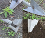 Senkichi Stainless Steel Multi-Purpose Weeding Hoe with Aluminum Handle