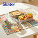 Skater 2-Tier Lunch Box Dishwasher and Microwave Safe Made in Japan