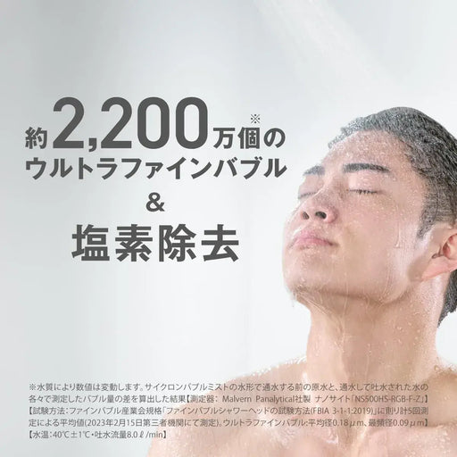 Takagi Ultra Fine Bubble Water Purification Shower Head Chlorine Removal