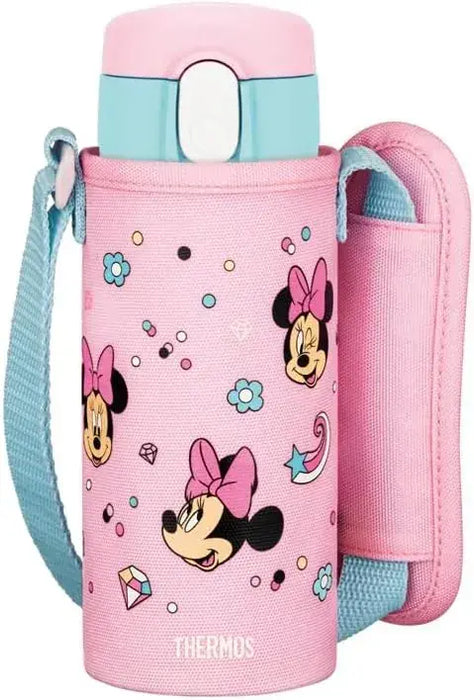 Thermos Vacuum Insulated Straw Bottle for Children Commuting