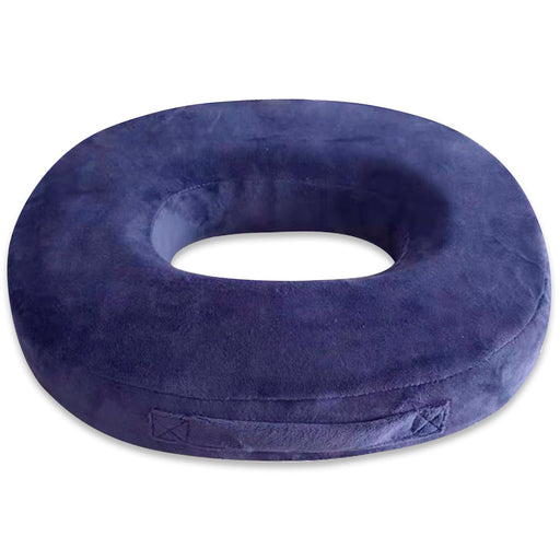 The Heart Navy Donut Cushion for Postpartum Hemorrhoids and Episiotomy Recovery-Kiichin - The #1 Place for Japanese Goods in Your Hand!
