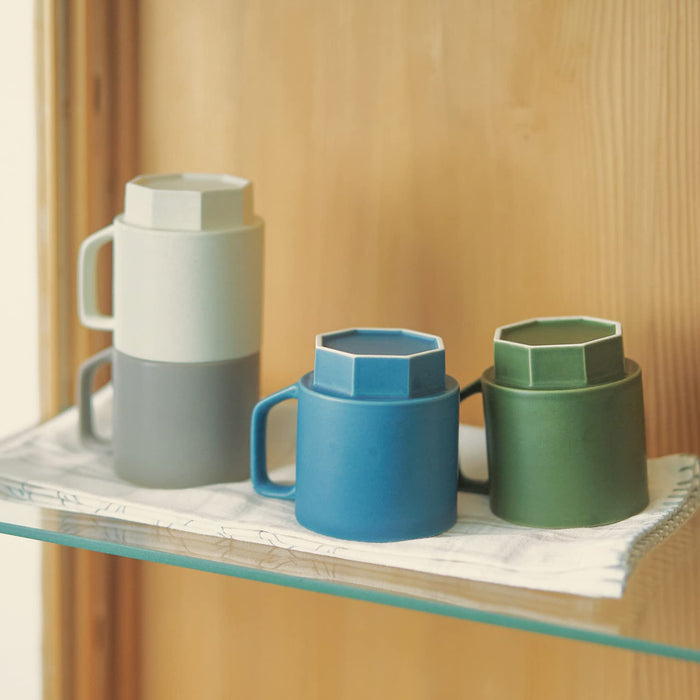 Aito 310ml Navy Mino Ware Mug Made in Japan 111120-Kiichin - The #1 Place for Japanese Goods in Your Hand!