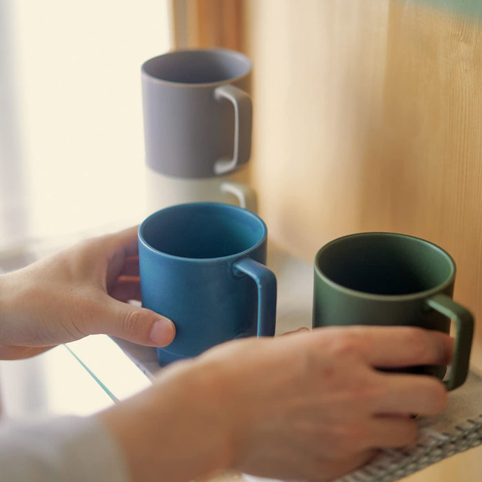 Aito 310ml Navy Mino Ware Mug Made in Japan 111120-Kiichin - The #1 Place for Japanese Goods in Your Hand!
