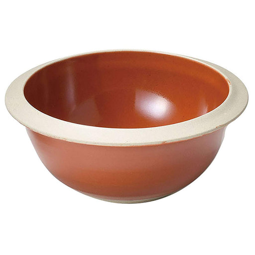 Aito Bisque Bowl Curry Ethnic Food Tableware 440ml Orange Seto Ware Dishwasher/Microwave Safe 266447-Kiichin - The #1 Place for Japanese Goods in Your Hand!