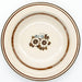 Aito Anyware Bowl Plate L 21cm Fleurage Brown Mino Ware 111043-Kiichin - The #1 Place for Japanese Goods in Your Hand!