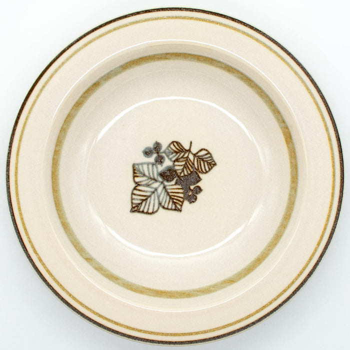 Aito Anyware Bowl Plate L 21cm Fouille Leaf Mustard 111044 Yellow-Kiichin - The #1 Place for Japanese Goods in Your Hand!