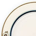 Aito Anyware Dish Plate M 20cm Fleurage Flower Navy Mino Ware Japan 111046-Kiichin - The #1 Place for Japanese Goods in Your Hand!