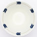 Aito Blossom Blossom Bowl Plate L 19cm Light Blue Navy Mino Ware 111004-Kiichin - The #1 Place for Japanese Goods in Your Hand!