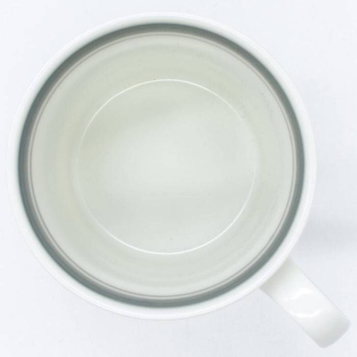 Aito Blossom Blossom Mug 320ml Gray Microwave & Dishwasher Safe Mino Ware Japan 111096-Kiichin - The #1 Place for Japanese Goods in Your Hand!