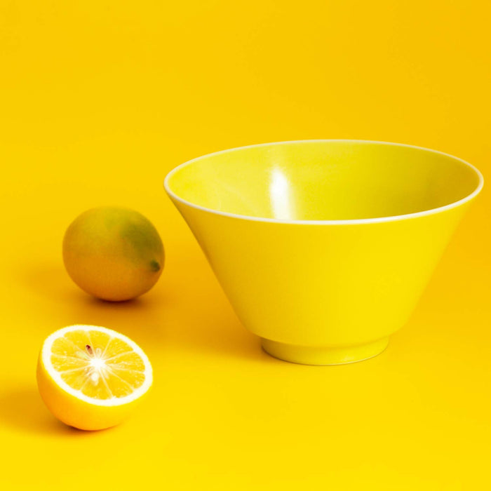 Aito Ciel Ciel Bowl Plate Bowl Ramen Bowl 17x9.4cm Yellow 520117-Kiichin - The #1 Place for Japanese Goods in Your Hand!