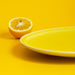 of title Aito Ciel Ciel Cafe Plate Large 23x2cm Yellow Mino Yaki 520107-Kiichin - The #1 Place for Japanese Goods in Your Hand!