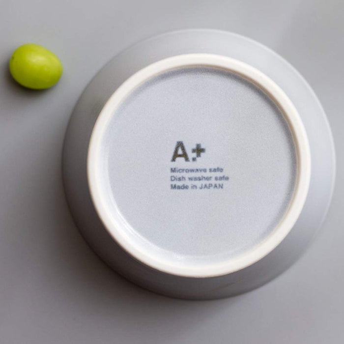 Aito Ciel Medium Bowl Microwave Pack 520136 14x7cm Light Gray Mino Ware Japan-Kiichin - The #1 Place for Japanese Goods in Your Hand!