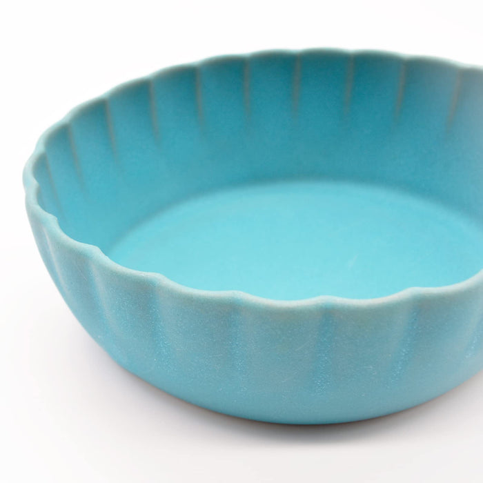 Aito Hana Bowl 390ml Peacock Seto Ware Japan 288020-Kiichin - The #1 Place for Japanese Goods in Your Hand!