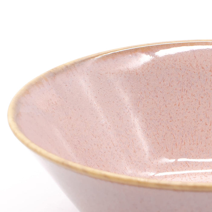 Aito Bowl 380ml Pink Mino Ware Japan 517067 Dishwasher/Microwave Safe-Kiichin - The #1 Place for Japanese Goods in Your Hand!