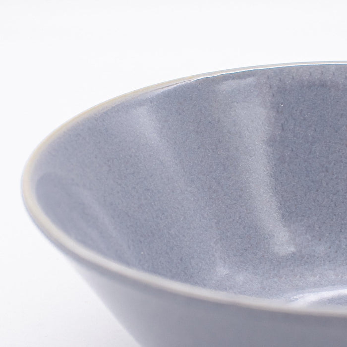 Aito Bowl 380ml Blue Gray Mino Ware Japan 517291-Kiichin - The #1 Place for Japanese Goods in Your Hand!
