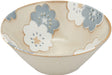 Aito Bowl Nordic Flower Gray 14cm Plate Mino Ware Dishwasher/Microwave Safe 266256-Kiichin - The #1 Place for Japanese Goods in Your Hand!