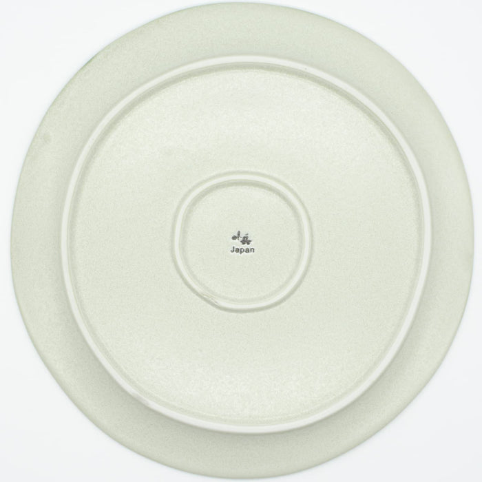 Aito Sui 25cm White Mino Ware Dishwasher/Microwave Safe Plate Japan 288197-Kiichin - The #1 Place for Japanese Goods in Your Hand!