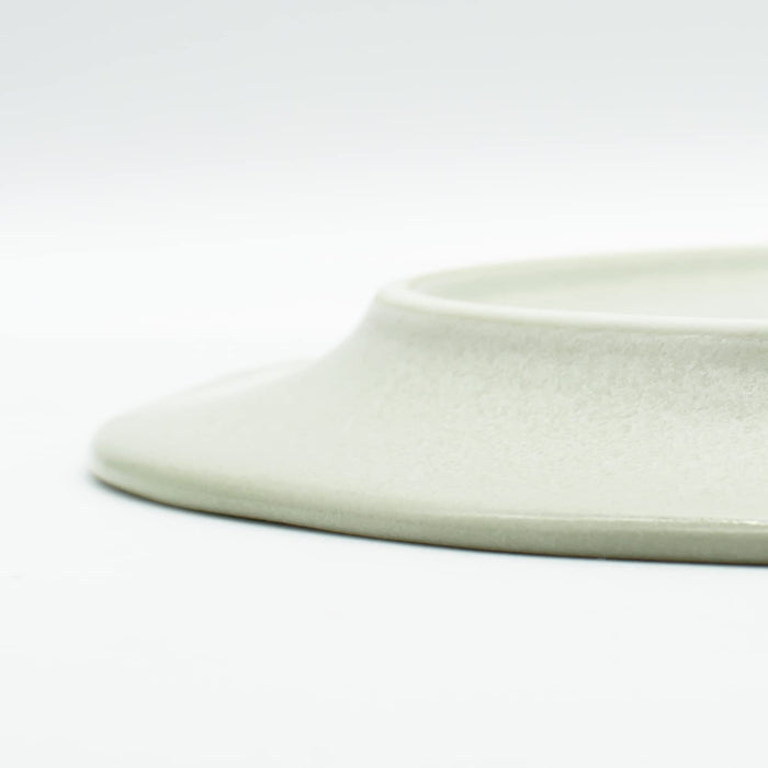 Aito Sui 25cm White Mino Ware Dishwasher/Microwave Safe Plate Japan 288197-Kiichin - The #1 Place for Japanese Goods in Your Hand!