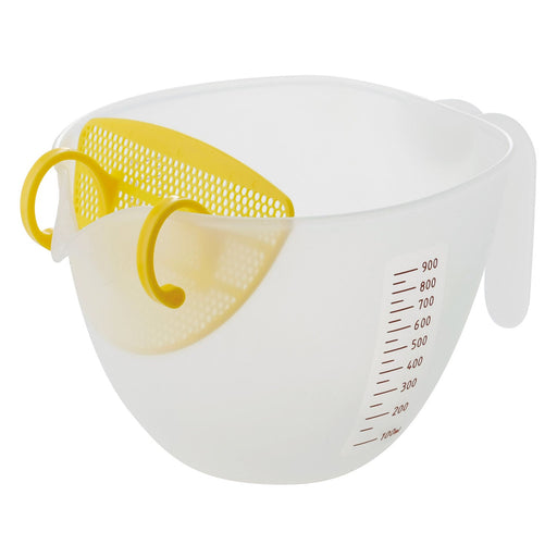 Akebono Egg Strainer Bowl - Efficient Mixing and Straining Solution-Kiichin - The #1 Place for Japanese Goods in Your Hand!