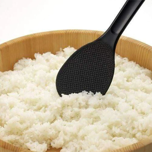 Akebono Japan 60Cm Black Polypropylene Rice Spatula-Kiichin - The #1 Place for Japanese Goods in Your Hand!