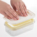 Akebono Sangyo ST-3007 Butter Case W/Cutter & Knife-Kiichin - The #1 Place for Japanese Goods in Your Hand!