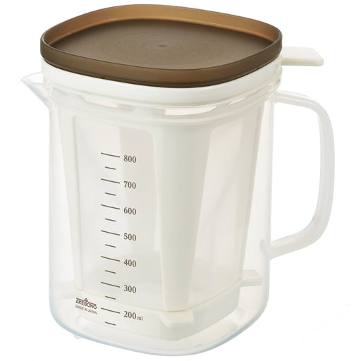 Akebono Sangyo Dashi Pot 800ml Microwave Dishwasher Safe Japan Re-1510-Kiichin - The #1 Place for Japanese Goods in Your Hand!