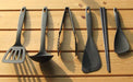 Nagao Tsubame Sanjo 6Pcs Kitchen Tool Set - Spatula Ladle Tongs Chopsticks Rice - Amazon Exclusive Black-Kiichin - The #1 Place for Japanese Goods in Your Hand!
