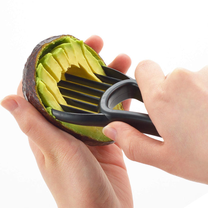 Shimomura Kougyou VB-622 Antibac Avocado Cutter Made In Japan Dishwasher Safe-Kiichin - The #1 Place for Japanese Goods in Your Hand!