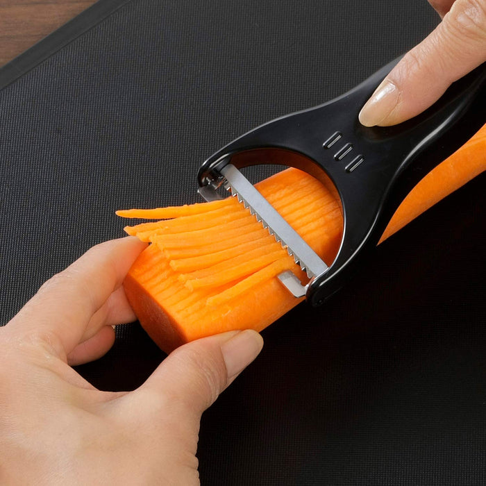 Shimomura Kougyou Antibacterial Julienne & Peeler VB-603 Japan Made Dishwasher Safe-Kiichin - The #1 Place for Japanese Goods in Your Hand!
